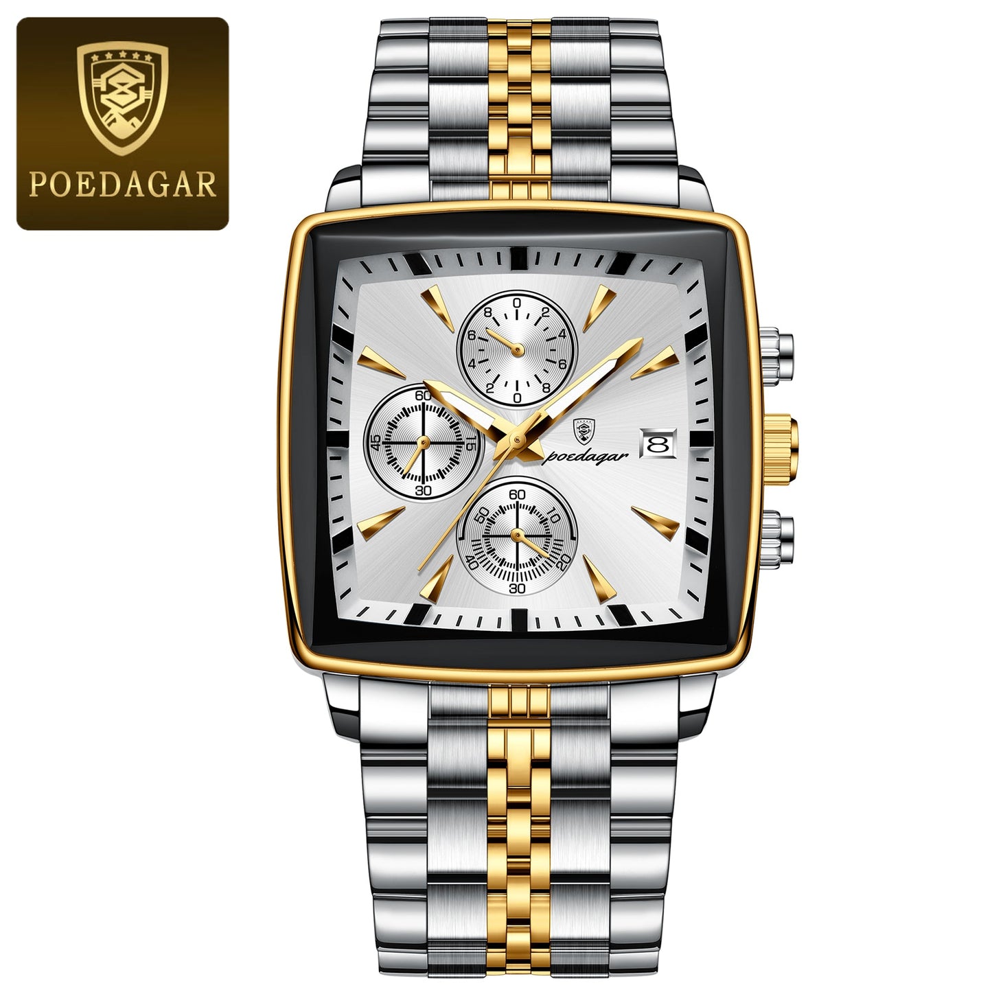 POEDAGAR Luxury WaterProof Men Watch